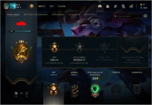 CONTA BARATA E BOA - League of Legends LOL