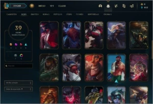 CONTA BARATA E BOA - League of Legends LOL