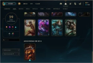 CONTA BARATA E BOA - League of Legends LOL
