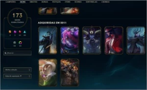CONTA LEAGUE OF LEGENDS COLECIONADOR  (DIAMANTE,TODOS CHAMP) LOL