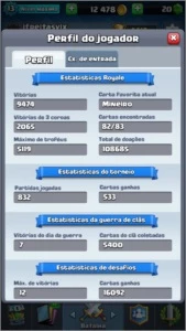 Conta - Clash Royale Liga 04