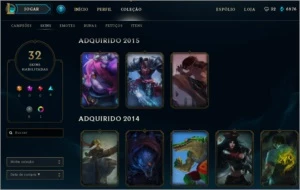 Conta League of Legends Com Todos Champs LOL