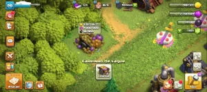 Cv12 ecológica com 1600 gemas - Clash of Clans