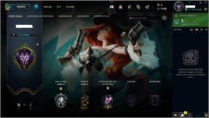 Conta prata II, 23 herois, mid-top laner. - League of Legends LOL