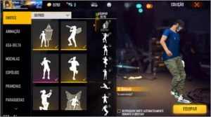 Conta Lv60 Free Fire bem gemada