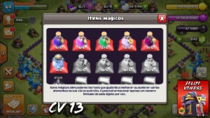 Centro de Vila 13 - Clash of Clans