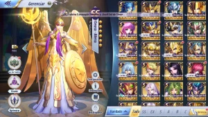 Conta SSA lvl 69 A4 - Saint Seiya Awakening