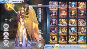 Conta SSA lvl 69 A4 - Saint Seiya Awakening