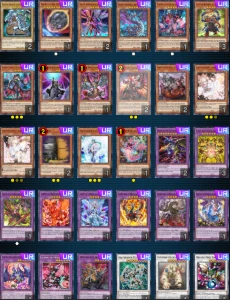 Conta Master Duel Deck Exodia Anti Meta e Deck Snake-Eye Fie - Yu-Gi-Oh Duel Links