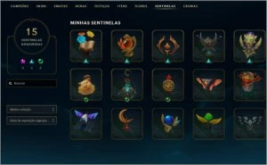 Conta League of Legends 156 Skins LOL