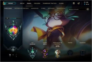 Conta League of Legends 156 Skins LOL