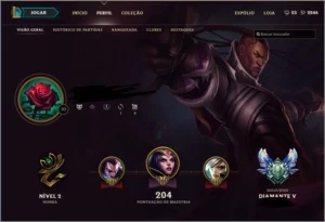VENDO CONTA LEAGUE OF LEGENDS 111 CAMPEÕES,26 SKINS LOL