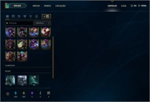 VENDO CONTA LEAGUE OF LEGENDS 111 CAMPEÕES,26 SKINS LOL