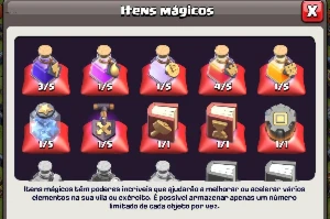 Conta Clash of Clans CV13 praticamente Full