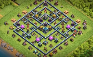 Conta Clash of Clans CV13 praticamente Full