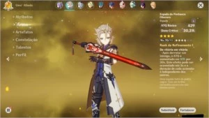 GENSHIN IMPACT - AR41 - GANYU + ALBEDO + KEQING + HARPA