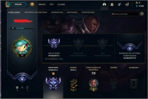 VENDO SMURF D1 - League of Legends LOL