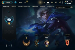 Conta Com 195 Skins - 162 Campeões - Nível 291 - Riot Singed - League of Legends LOL