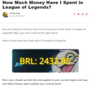 Conta / League of Legends / 224 Skins / Level 225+ LOL