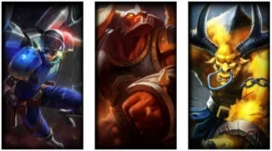 CONTA LEAGUE OF LEGENDS BR- 3 SKINS - 16 CHAMPS - UNRANKED LOL