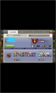 clash of clans cv10 quase tudo full barato