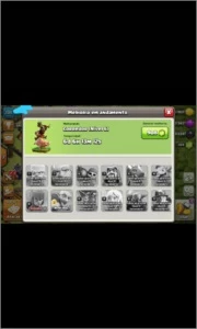 clash of clans cv10 quase tudo full barato