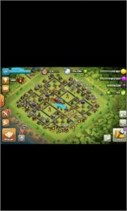 clash of clans cv10 quase tudo full barato