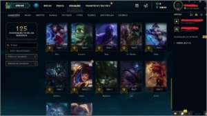 Conta platina lol - League of Legends