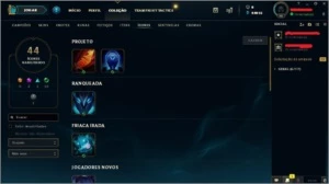 Conta platina lol - League of Legends