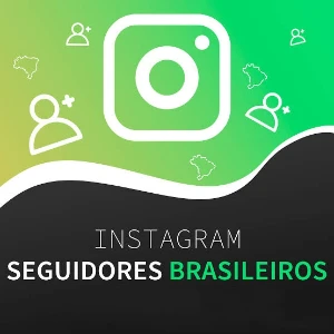 Seguidores Instagram Brasileiro - Perfis 97% Brasileiros - Redes Sociais