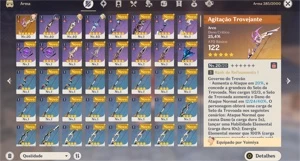AR25 - Yoimiya com Agitação + 4 tiros - Genshin Impact