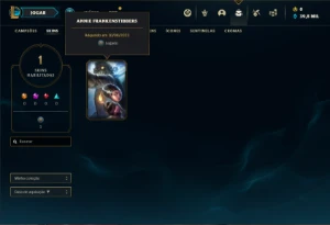Conta Mestre com 22 Champs e 1 Skin (68% de win rate) - League of Legends LOL