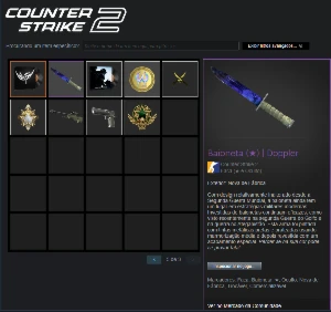 Conta Counter Strike 2 Trade ban com mais de 15 mil reais CS