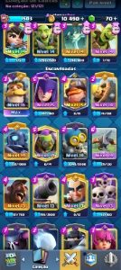 🏆 Conta Clash Royale Forte | 10k+ Troféus | Coleção Complet