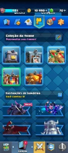 🏆 Conta Clash Royale Forte | 10k+ Troféus | Coleção Complet