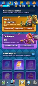 🏆 Conta Clash Royale Forte | 10k+ Troféus | Coleção Complet