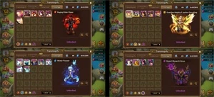 Summoners War Global C1/C2 Lydia Seara Bastet Gany Hathor
