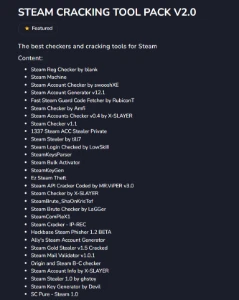 Steam Ultimate Cracking Pack - Outros