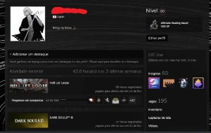 [Conta Steam] Level 80, 195 Jogos, 65 Insígnias, 10 Anos.