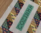 Tela para bordar em talagarça TE-09 - 72 x 45 cm - Artesanato e Personalizados