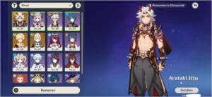 Genshin Impact Itto + Jean + Aloy AR27