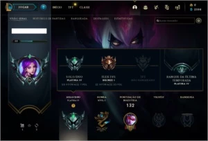 CONTA LOL PLAT - League of Legends
