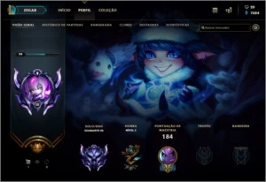 CONTA DIAMANTE 3, COM E-MAIL ORIGINAL, SKINS E REEMBOLSOS - League of Legends LOL