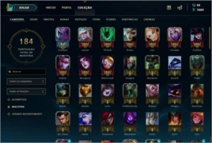 CONTA DIAMANTE 3, COM E-MAIL ORIGINAL, SKINS E REEMBOLSOS - League of Legends LOL