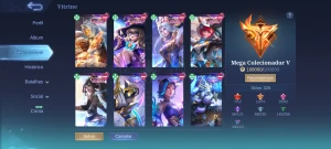 Conta de Mobile legends com 7 skins legends