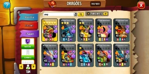 Conta Dragon City Mobile