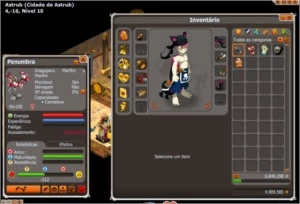 Conta Dofus Ecaflip 173 + Mount Camaleoa + Set Vivo