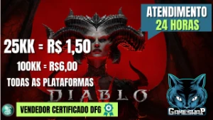 Gold Diablo 4 Season 3 - 1Kk - Blizzard