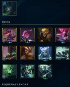 Vendo Conta diamante 1 69 champions/34skins - League of Legends LOL