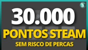 30.000 Pontos Steam (Steam Points) ON 24/7